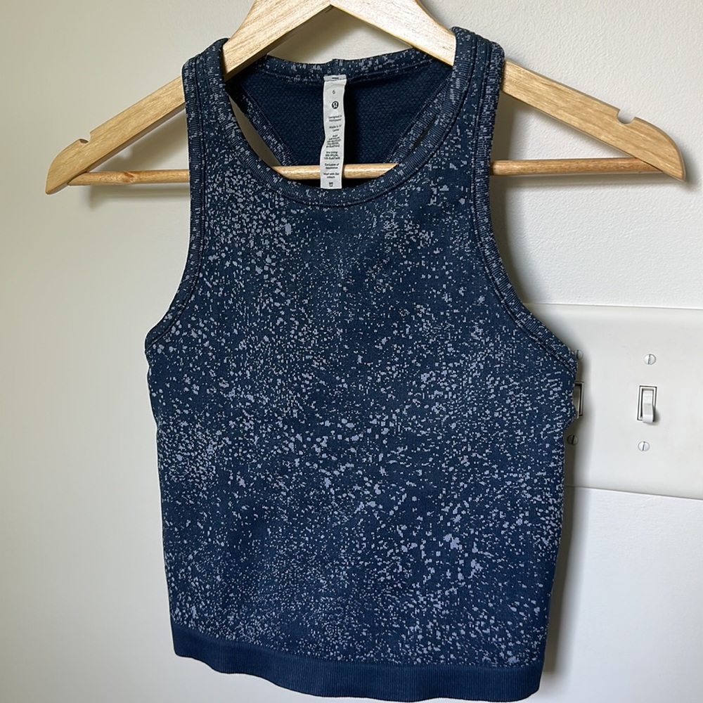 Lululemon Racerback Cropped Tank - Picture 5 of 6